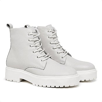Bota Feminina Floter Off White
