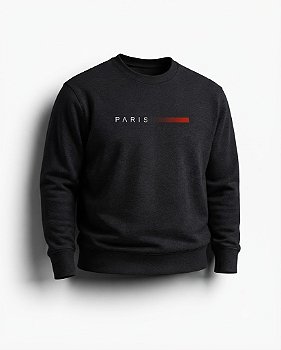 Moletom Careca Essential Preto Paris
