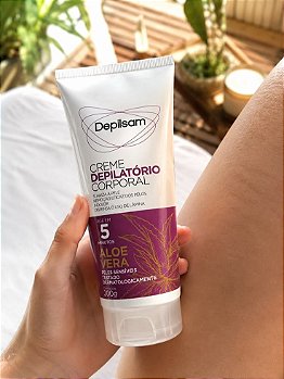 Creme Depilatório Corporal Aloe Vera – Depilsam (200g)