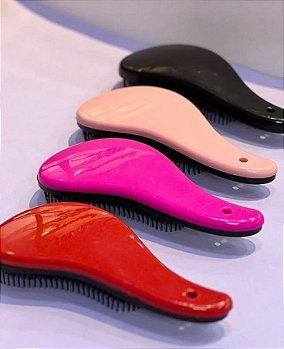 Escova de Cabelo Desembaraçadora Ergonômica – Desembaraço Sem Dor
