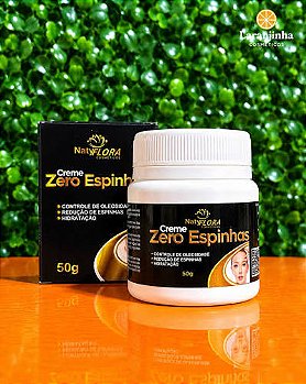 Creme Facial Zero Espinhas 50g – NatyFlora Cosméticos