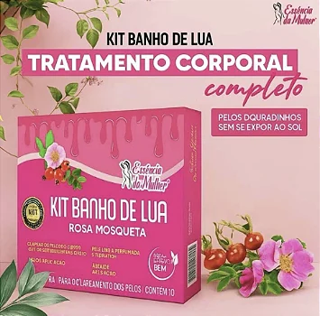 Kit Banho de Lua Essência da Mulher