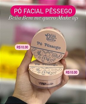 Pó Facial Solto Bella Bem Me Quero Makeup 15g