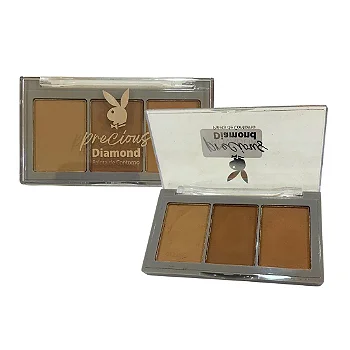 Paleta Trio de Contorno Precious Diamond Playboy