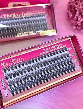 Cílios Postiços Tufinho New Show Eyelashes Extension – Mix 8mm a 14mm