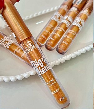 Gloss Labial Big Honey Phállebeauty – Volume Gloss com Cor e Sabor Mel (3,5ml)