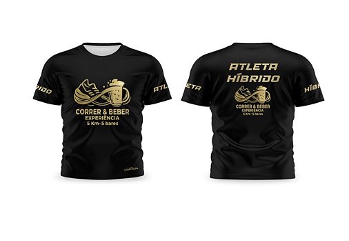 Camiseta Atleta Híbrido Correr & Beber