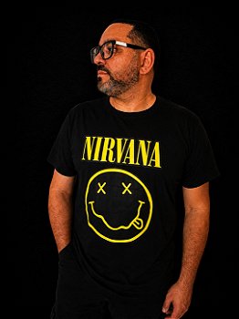 Camiseta Nirvana - Smiley