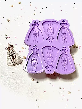Molde Silicone Nossa Senhora 6 Cavidades