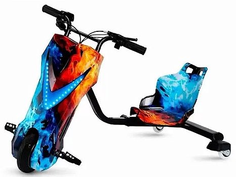 Moto Chefe-Triciclo Elétrico DRIFT Infantil 250w