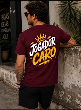 Camiseta Masculina Jogador CaroTradicional GG