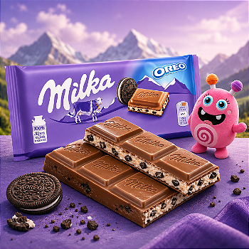 Chocolate Milka Oreo 100g