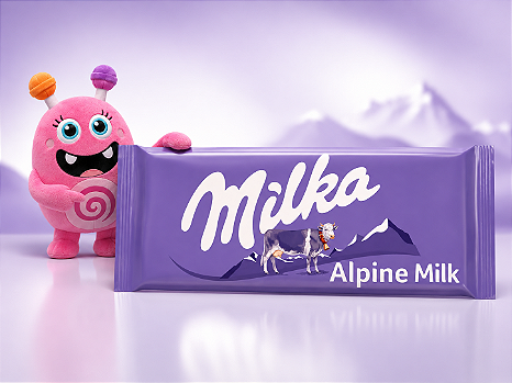Chocolate Milka Alpine Milk 100g