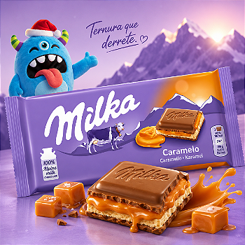 Chocolate Milka Caramel 100g
