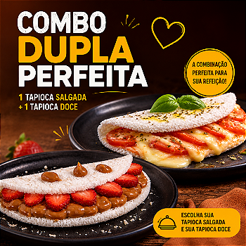 Combo dupla Perfeita ( sabor doce + sabor salgado)