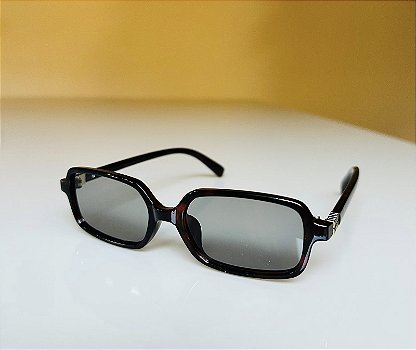 Óculos de sol Austri retangular marron camuflado - acetato