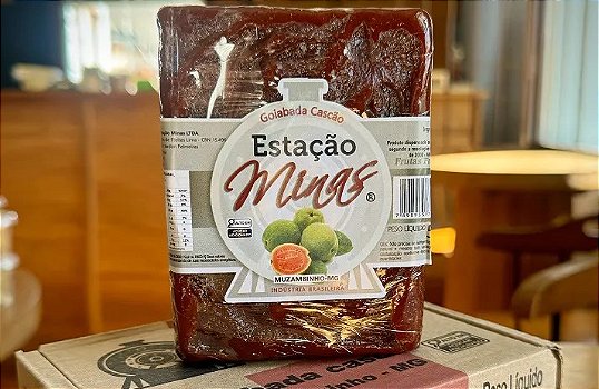 Goiabada Cascão Artesanal em Barra Estação de Minas 500g