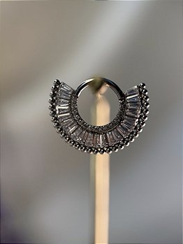 Piercing Segmento Frontal Titânio 1.2x8mm