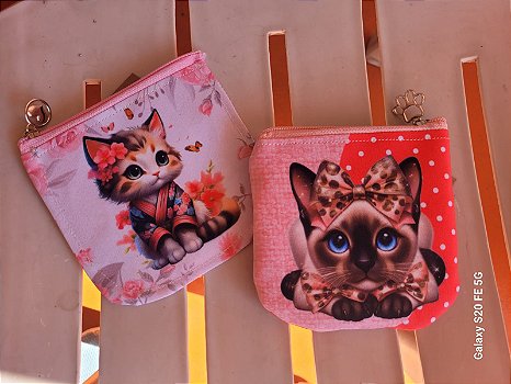 Porta moedas sintético