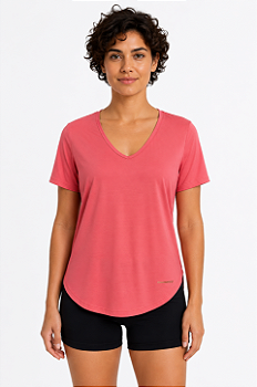 T-Shirt Barra Redonda