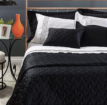 Cobre Leito Luxury Queen 3 Peças – Studio | Percal 400 Fios Acetinado, Sofisticação e Conforto Premium