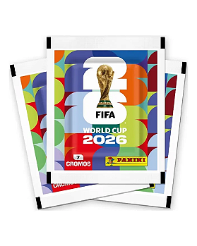 Envelope com 7 Figurinhas Copa do Mundo FIFA 2026™