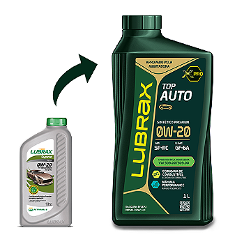 LUBRAX TOP AUTO 0W-20 508.00 SINTÉTICO PREMIUM