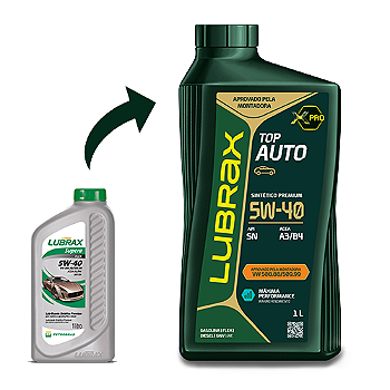 LUBRAX TOP AUTO 5W-40 508.88 SINTÉTICO PREMIUM