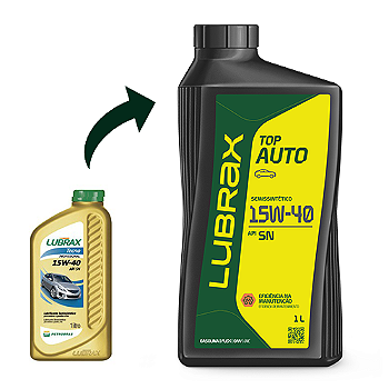 LUBRAX TOP AUTO 15W-40 SN SEMISSINTÉTICO