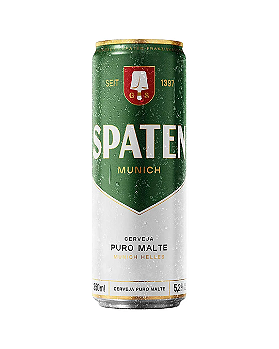Cerveja Spaten Lata Sleek 350 ml