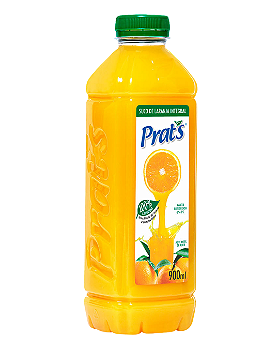 Suco Refrigerado Laranja Prats PET 900ml