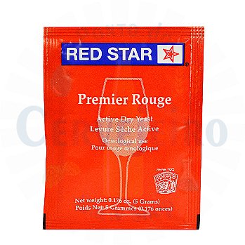 Levedura de Vinho Red Star Premier Rouge 5g