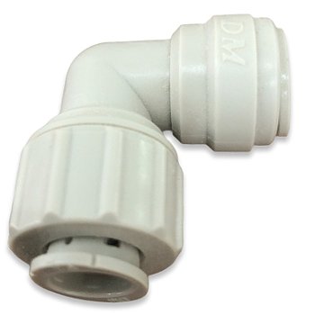 DMFIT - Conexão rápida união cotovelo Tubo 3/8" x Metal 3/8"