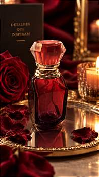 Perfume Ritualístico PG Dona Rosa Vermelha
