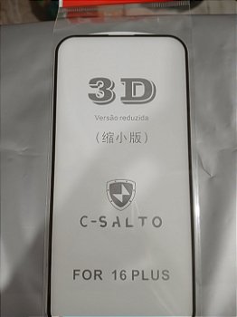 Película de vidro IP 16 plus