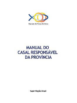 Manual do Casal Responsável da Província