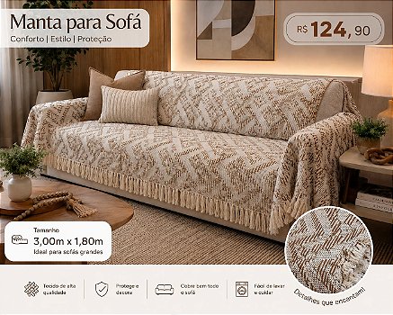 Mantas para sofá