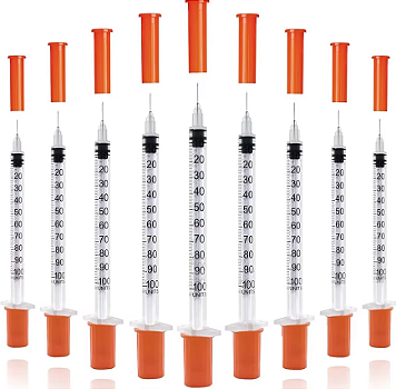 Seringa Insulina Tg 1ml Agulha Fixa 8x0,30 - 10 Unidades