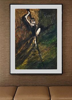 Com a cautela das lagartas - Fine art