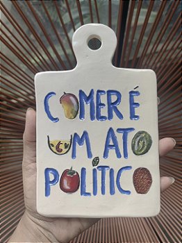Placa decorativa grande