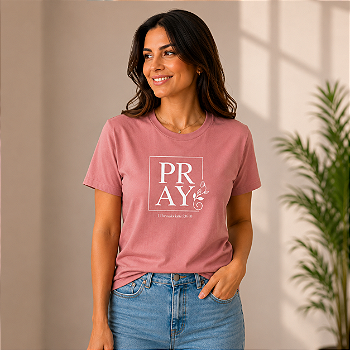 Camiseta Feminina Pray - ORE