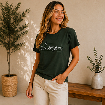 Camiseta Feminina Chosen - ESCOLHIDA