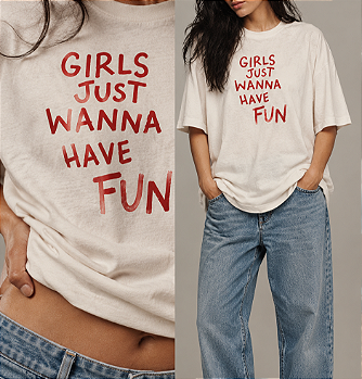 Camiseta Feminina Fun Casual Velour & Co.