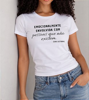 Camiseta Sou Leitora