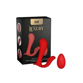 Vibrador Estimulador de Ponto G e Clitóris em Silicone - Intt Heaven Luxury