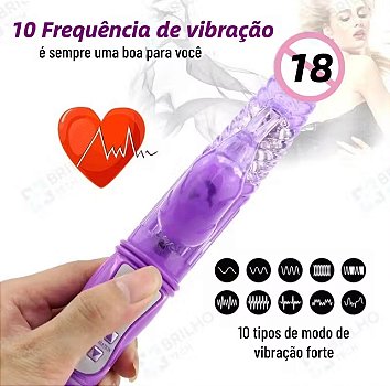 Vibrador Rotativo – Estimulador de Clitóris - Feminino