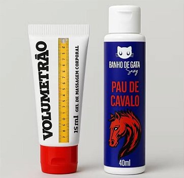 Kit Durão: mais confiança para os momentos especiais - Volumetrão + Pau de Cavalo