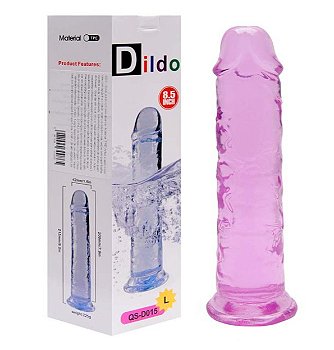 Pênis Realístico Transparente
