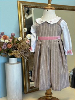 Vestido Clássico Listrado Roana