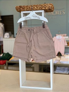 Bermuda Mini Elastico Light - Cinza Lua Reserva